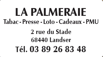 Logo Tabac-presse-loto-cadeaux La Palmeraie a Landser
