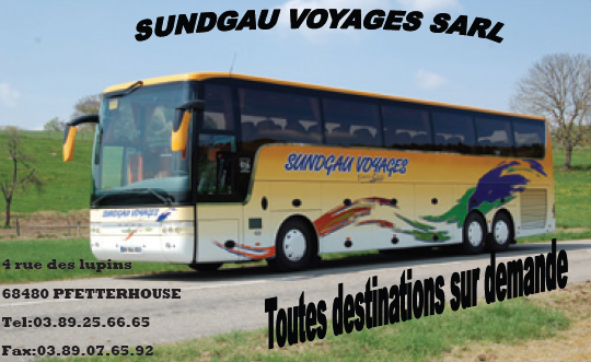 Logo Sundgau Voyages-Toutes destinations sur demande