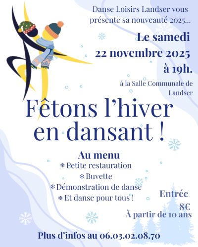 Fêtons l'hiver en dansant - Gala Novembre